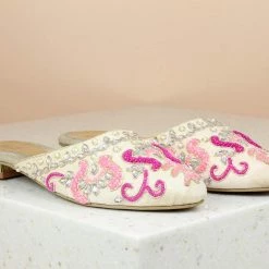 Inc.5 Embroidery EMBROIDED MULES