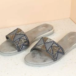 Inc.5 EMBROIDED FLAT MULES SALE