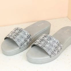 Inc.5 PLATFORM EMBROIDED MULES SALE