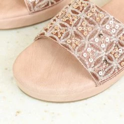 Inc.5 PLATFORM EMBROIDED MULES SALE