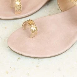 Inc.5 FLAT EMBROIDED TOE POST Embroidery