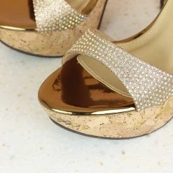 Inc.5 CONE HEEL DIAMOND SANDAL
