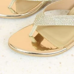 Inc.5 BLOCK HEEL DIAMOND THONG