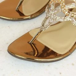 Inc.5 BLOCK HEEL DIAMOND THONG