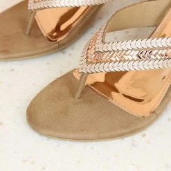 Inc.5 BLOCK HEEL DIAMOND THONG