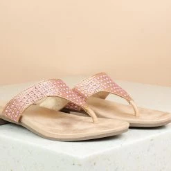 Inc.5 FLAT EMBROIDED THONG SALE