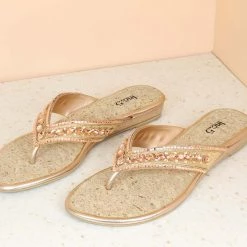 Inc.5 SALE EMBROIDED FLAT THONG