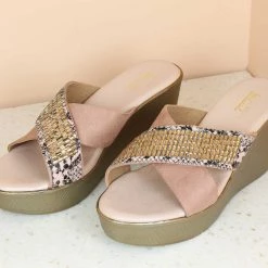 Inc.5 SALE CROSS STRAP DIAMOND PLATFORM 8 Inc.5 SALE CROSS STRAP DIAMOND PLATFORM