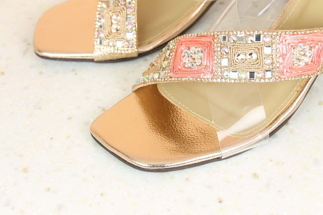 Inc.5 CROSS STRAP BLOCK HEEL ETHNIC MULES SALE 4 Inc.5 CROSS STRAP BLOCK HEEL ETHNIC MULES SALE