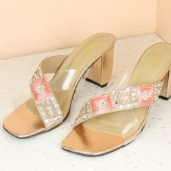 Inc.5 CROSS STRAP BLOCK HEEL ETHNIC MULES SALE 9 Inc.5 CROSS STRAP BLOCK HEEL ETHNIC MULES SALE