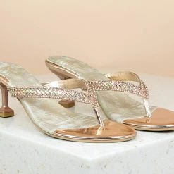 Inc.5 STILETTOS HEEL DIAMOND THONG Inc5