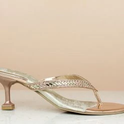 Inc.5 STILETTOS HEEL DIAMOND THONG Inc5