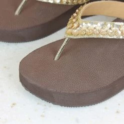 Inc.5 SALE EMBROIDED RUBBER PLATFORM