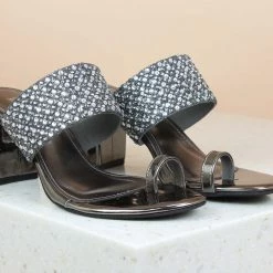 Inc.5 Inc5 BLOCK HEEL TOE POST