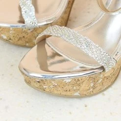 Inc.5 CONE HEEL DIAMOND ANKLE STRAP