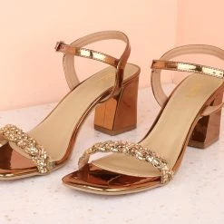 Inc.5 Inc5 BLOCK HEEL DIAMOND SANDAL