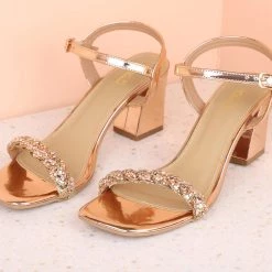 Inc.5 Inc5 BLOCK HEEL DIAMOND SANDAL