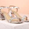 Inc.5 BLOCK HEEL DIAMOND SANDAL Inc5