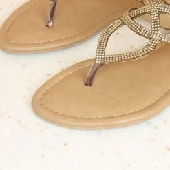 Inc.5 Diamond FLAT DIAMIOND THONG