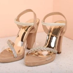 Inc.5 HIGH BLOCK HEEL SANDAL