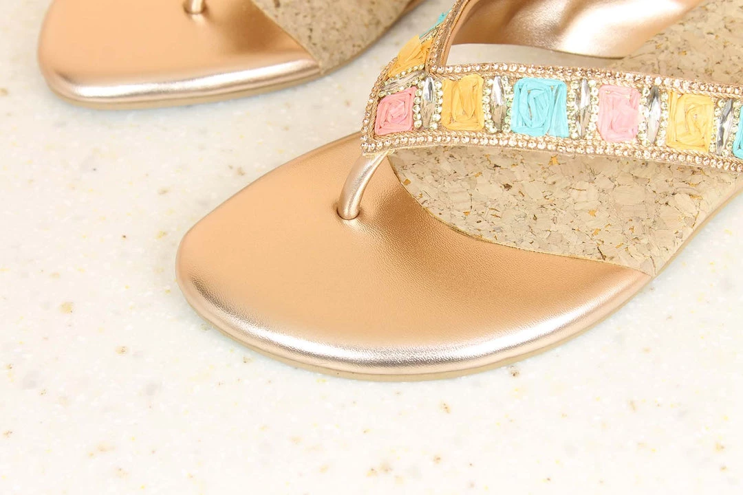 Inc.5 FLAT EMBROIDED THONG SALE 5 Inc.5 FLAT EMBROIDED THONG SALE