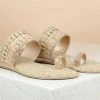 Inc.5 WOMEN EMBROIDED FLAT TOE POST