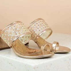 Inc.5 BLOCK HEEL DIAMOND TOE POST