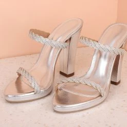 Inc.5 METALLIC HEELED