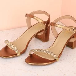 Inc.5 Inc5 BLOCK HEEL DIAMOND SANDAL