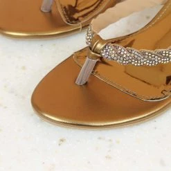 Inc.5 Inc5 KITTEN HEEL DIAMOND THONG