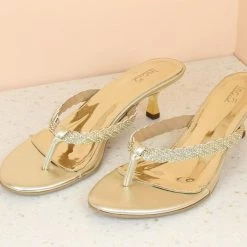 Inc.5 Inc5 KITTEN HEEL DIAMOND THONG