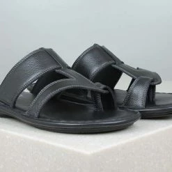 PRIVO By Inc5 LEATHER CROSS STRAP ONE TOE -SLIPPER MEN