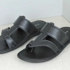 PRIVO By Inc5 LEATHER CROSS STRAP ONE TOE -SLIPPER MEN