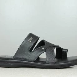 PRIVO By Inc5 LEATHER CROSS STRAP ONE TOE -SLIPPER