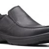 Clarks BRADLEY FREE BLK TUMBLED LEA