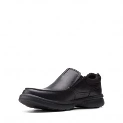 Clarks BRADLEY FREE BLK TUMBLED LEA