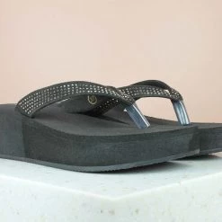 Inc.5 DIAMAND THONG-BLACK