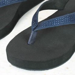 Inc.5 DIAMAND CASUAL THONG-NAVY BLUE