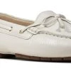 Clarks WOMEN C MOCC BOAT WHITE LEATHER