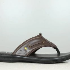 PRIVO By Inc5 THONG SLIPPERS-BROWN MEN