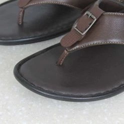 PRIVO By Inc5 THONG SLIPPERS-BROWN