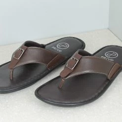PRIVO By Inc5 THONG SLIPPERS-BROWN
