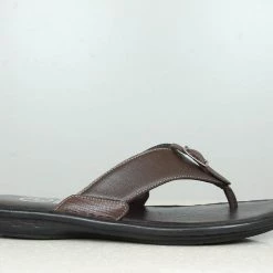 PRIVO By Inc5 THONG SLIPPERS-BROWN