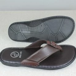 PRIVO By Inc5 THONG SLIPPERS-BROWN