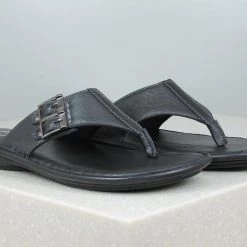 PRIVO By Inc5 THONG SLIPPERS-BLACK MEN