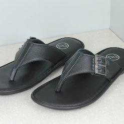 PRIVO By Inc5 THONG SLIPPERS-BLACK MEN