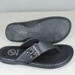PRIVO By Inc5 THONG SLIPPERS-BLACK MEN