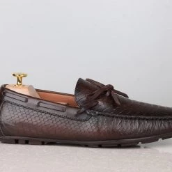 ATESBER By Inc5 MEN DRIVING SHOES-COFFEE