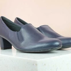 Inc.5 OFFICE FORMALS SHOES-NAVY BLUE