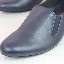 Inc.5 OFFICE FORMALS SHOES-NAVY BLUE
